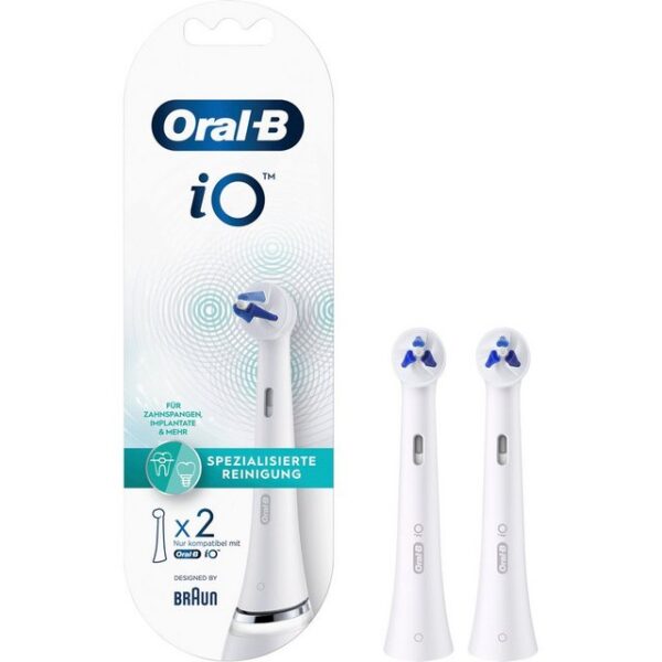 Braun Elektrische Zahnbürste Oral-B Aufsteckbürsten iO Specialized Clean 2er