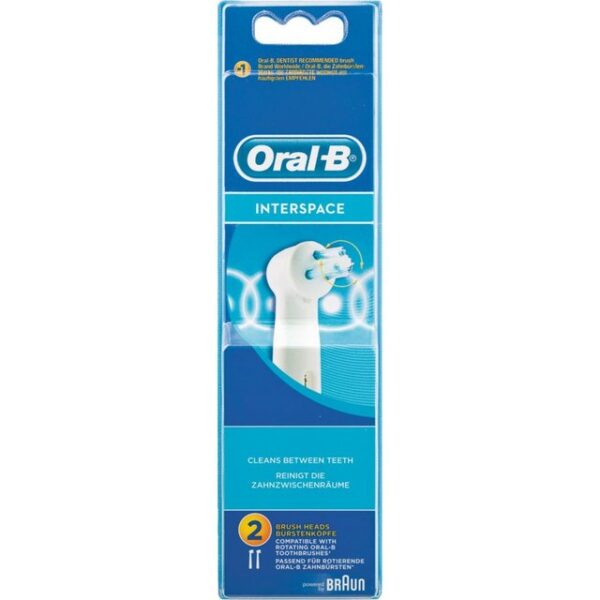 Braun Elektrische Zahnbürste Oral-B Interspace 2er