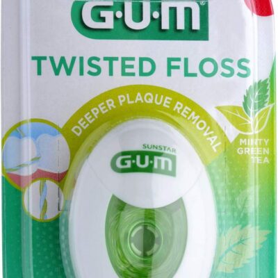 Gum Twisted Floss waxed Zahnseide 50 m