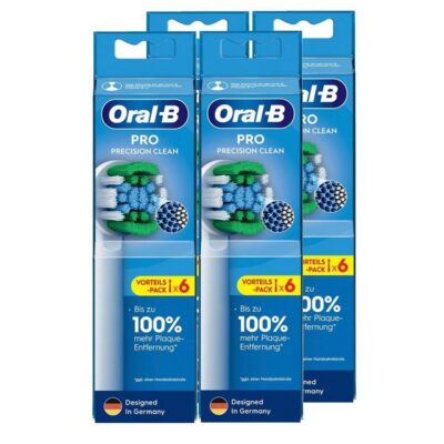 Oral-B Aufsteckbürsten Oral-B Pro Precision Clean Ersatz-Bürstenköpfe 6stk. - Zahnbürste (4er