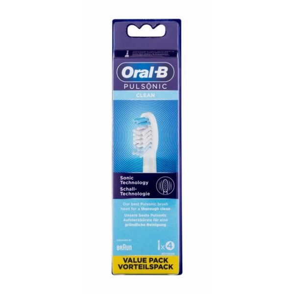 Oral-B Elektrische Zahnbürste Oral-B Pulsonic Clean 4er (weiß)