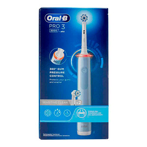 Oral-B Pro 3 3000 Sensitive Clean Elektrische Zahnbürste