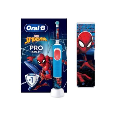 Oral-B Vitality Pro 103 Elektrische Zahnbürste Kids Spiderman+Reiseetui