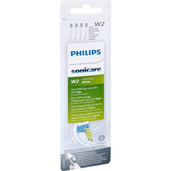 Philips Elektrische Zahnbürste Sonicare HX6064/10 W Optimal White 4er