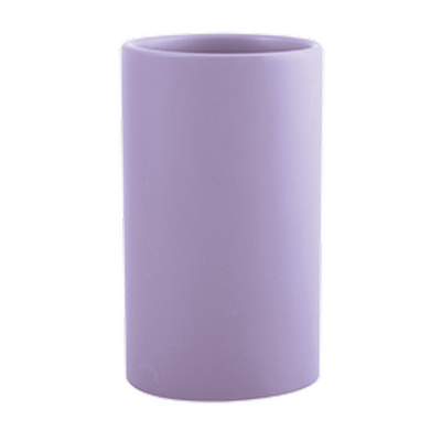 Spirella Zahnputzbecher 'Tube' Porzellan lavendel Ø 7 x 11,5 cm