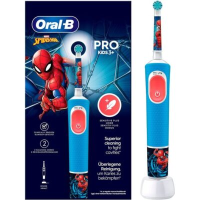 Braun Elektrische Zahnbürste Oral-B Vitality Pro 103 Kids Mix Frozen/Spiderman