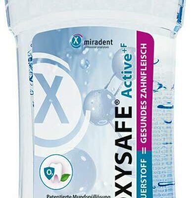 Miradent Oxysafe Active Mundspülung mit Aktivsauerstoff 500 ml