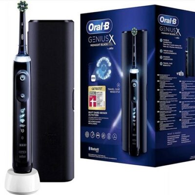 Oral-B Elektrische Zahnbürste Oral-B Genius X Schwarze elektrische Zahnbürste