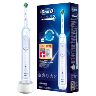 Oral-B - Elektrische Zahnbürste 'Genius X - White' in Weiß