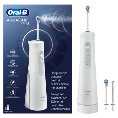 Oral-B - Munddusche 'Aqua Care 6' in weiß