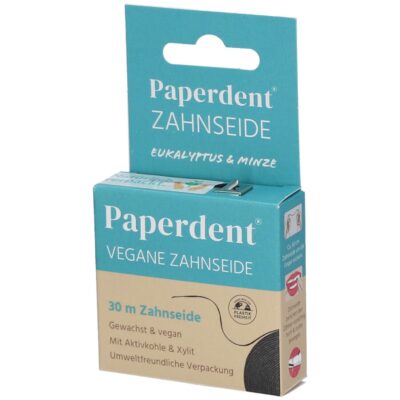Paperdent® Zahnseide vegan Eukalyptus Minze